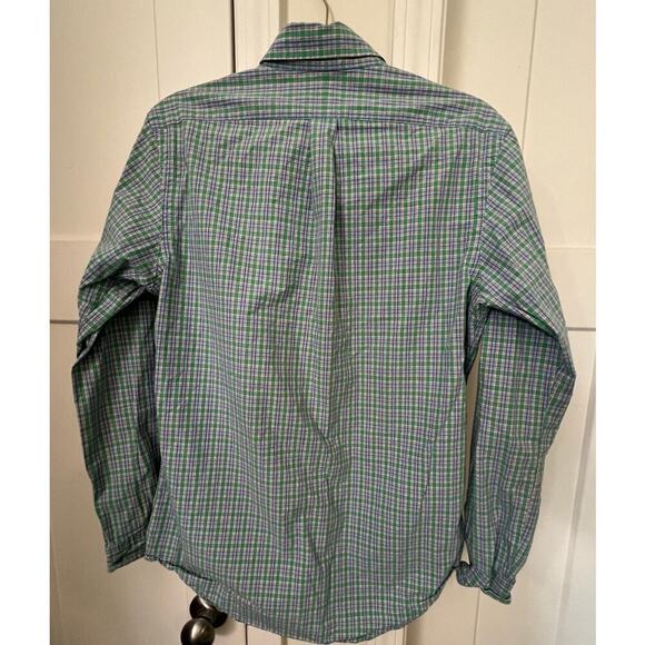 RALPH LAUREN LONG SLEEVE PLAID BUTTON UP MENS SIZE SMALL - Picture 2 of 8